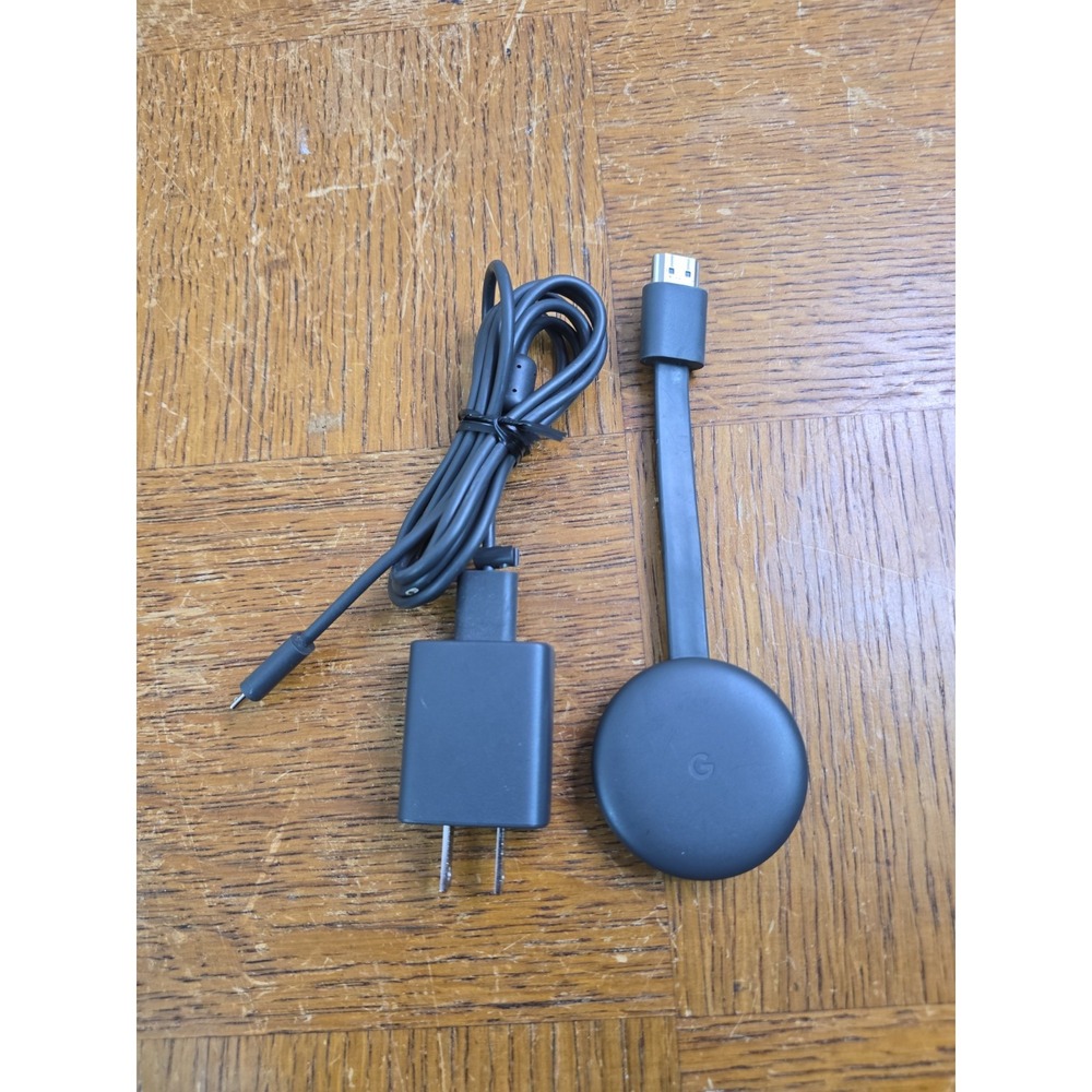 Google Chromecast (3rd Gen) NC2-6A5 1080 Media Streaming - Tested & Reset